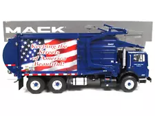 FIRST GEAR - MACK MR FRONT-END LOADER GARBAGE REFUSE TRUCK / DUMPSTER - 1/34