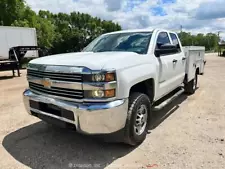 2016 Chevrolet 2500HD Crew Cab 6.0L V8 Utility Bed Pickup 3/4 Ton Truck bidadoo