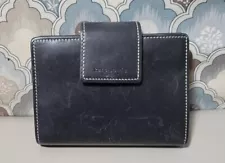 AUTHENTIC! Kate Spade Black Leather Compact Organizer / Planner