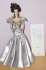 Vintage 1993 Mattel Silver Starlight Porcelain Barbie Limited Edition