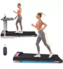 UPREIGN 3 in 1 Under Desk Walking And Jogging Pad Treadmill 2.0 HP Low-Noise