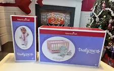 American Girl Truly Me 7.75 ITTYBitty Bitty Baby Doll +CRIB 2 Boxes BNIB SALE