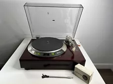 Denon DP-62L Automatic Arm Lift Direct Drive Turntable w/ DL-301 Cart WORKING!