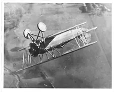 1920's Aviation Photo Fearless Freddie Lund Acrobatic Pilot Waco Taperwing WWI