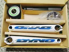 Old School Style Bmx Crank Set Dyno Style 175mm with American B/B VFR NSX