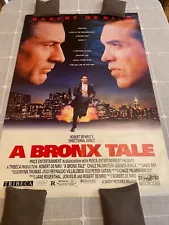 A Bronx Tale 40” by 27” 1993 Double Sided Movie Poster #93