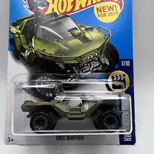 Hot Wheels HALO UNSC WARTHOG Green New for 2017 HW Screen Time Unopened NEW