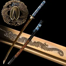 Razor Sharp Katana 1095 Steel Battle Ready Japanese Samurai Full Tang Sword