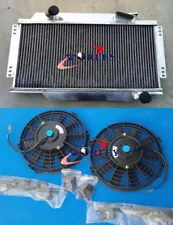 2 ROW ALUMINUM RADIATOR + Fans FOR 1964-1978 TRIUMPH SPITFIRE MARK III/IV/1500