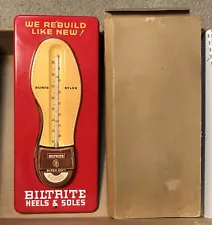 BILTRITE HEELS & SOLES THERMOMETER BY ROBERTSON Very, Very Nice (New Old Stock?)