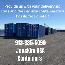 FREE QUOTE! - Shipping Containers For Sale - MUST READ DESCRIPTION!