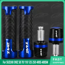 For SUZUKI DRZ 50 70 110 125 250 400S 400SM Handlebar Grip Handl Grips End Plug (For: Suzuki DRZ50)