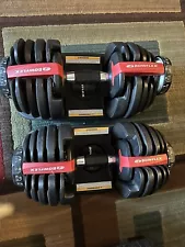 Bowflex SelectTech 552 Adjustable Dumbbells - Black (Set of 2)