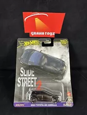 2023 Toyota GR Corolla 0/5 CHASE 2023 Hot Wheels Car Culture Slide Street Mix H