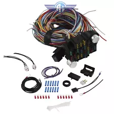 21 Circuit Wiring Harness For Chevy Ford Hotrods Universal Extra Long Wire (For: 1939 Chevrolet)