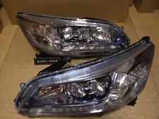 HONDA 2013 Honda Genuine ACCORD CR CR6 LED Headlights Lights Lamps Set OEM