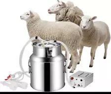 SEAAN 14L Electric Milking Machine for Goats Pulsation Vacuum Pump Milker