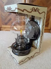 Vintage LAMPLIGHT FARMS Hanging/Sitting Metal OIL LAMP Sconce Unopened Box # 508