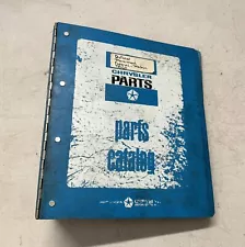 Mopar Parts Book Dodge Plymouth Catalog Empty Binder Catalog 67 68 69 70 71 72