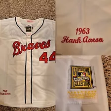 hank aaron jersey for sale