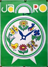 Original Vintage Poster CZECHOSLOVAKIA -CHILDREN-SPRING -NATURE -FLOWERS - 1980s