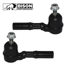 Bison Performance 2pc Set Rear Outer Steering Tie Rod End For Chevrolet Corvette