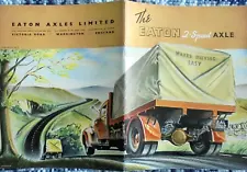 Eaton Brochure 2 Speed Axle Albion Guy ERF Volvo Seddon Austin 1955 Truck