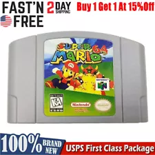 Super Mario 64 Version Game Cartridge Console Card For Nintendo N64 US Version