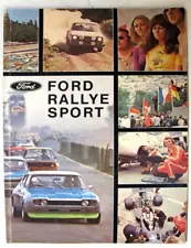 FORD Rallye Sport RS Car Performance Parts Sales Brochure 1972-3 Escort Capri ++