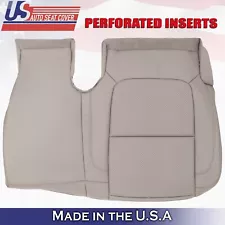 2014 2015 For Ford Explorer 2nd Row Driver Bottom Perforated Leather Cover Gray