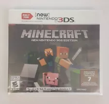 Minecraft: New Nintendo 3DS Edition (Nintendo 3DS, 2017) Factory Sealed