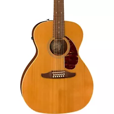 Fender Villager Grand Auditorium 12-String A/E, Solid Spruce Top, Aged Natural