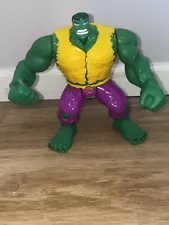 The Incredible Hulk Electronic Rage Cage Figure 1996 Toy Biz Working