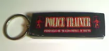 Police Trainer Arcade Marquee Coin Door accessory Keychain