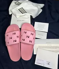 Authentic Gucci Slides - Women’s / Pink