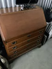 antique desk with drawers