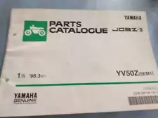 Yamaha Jog Z-Ll 5Em Parts Catalog 1998 March Edition Has Dirt