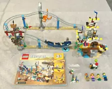 31084 LEGO Creator Pirate Roller Coaster, 100% w/Minifigures and Manual, Retired