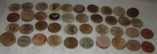 54 vintage wooden nickels restaurants, fast food, coffee shops, bars, etc.