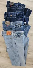 Lot Of 4 Men's Jeans Size 32x32 Store Sale!