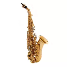 John Packer Curved Soprano Saxophone (JP043CG) - Gold Lacquer