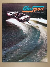 Glassport Boats Sales Catalog Brochure 165 175 190 197 210 Bass Scalper