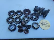 Harley Davidson Flathead 45 Servi Car Reverse Transmission Parts Lot Gears Kick (For: Harley-Davidson)