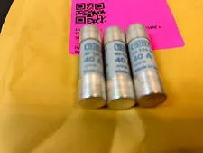 3 OEM Tesla Model S Fuse SIBA Made in Germany 40Amps 700V for DC to DC converter