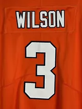 Russell Wilson #3 Denver Broncos Orange NFL Nike Stitched Onfield Jersey Mens XL