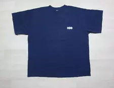 Vintage HBO T-Shirt (XL) Embroidered TV Logo Promotional Item Only Not For Sale