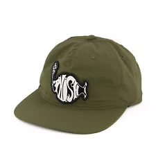 Phish Dry Goods Baseball Cap Fish Hat OD GREEN Nylon Ripstop Cool Lightweight