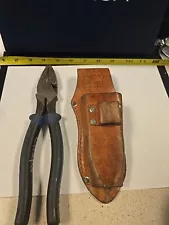 Klein Tools D2000-9NE 2000 Series 9-Inch High-Leverage Side-Cutting Pliers -USED