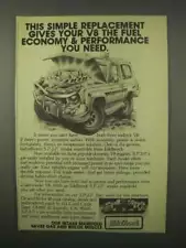 1980 Edelbrock Manifolds Ad - Economy & Performance