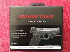 CRIMSON TRACE LG-362 RED LASER FOR S&W M&P M2.0 FULL-SIZE, COMPACT & SUBCOMPACT